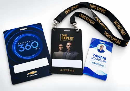 Credenciais para Eventos Rocco