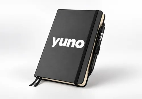 Caderneta Moleskine com Caneta Yuno